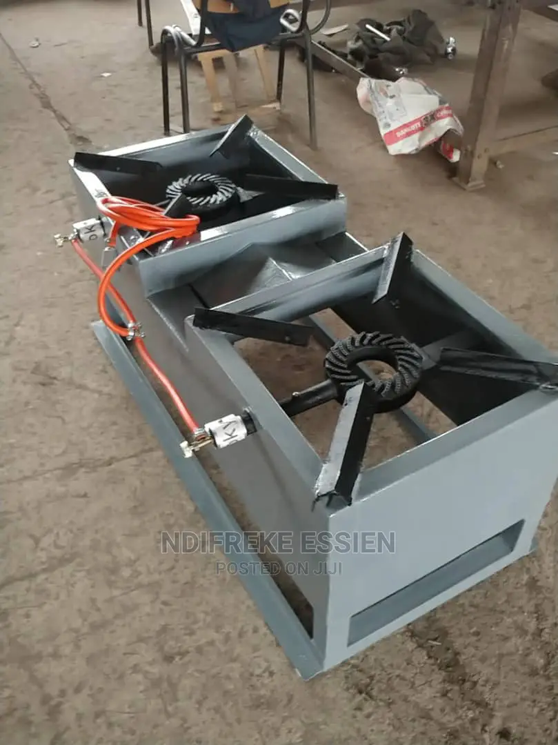 Quality Double Burner Industrial Manual Gas Cooker.