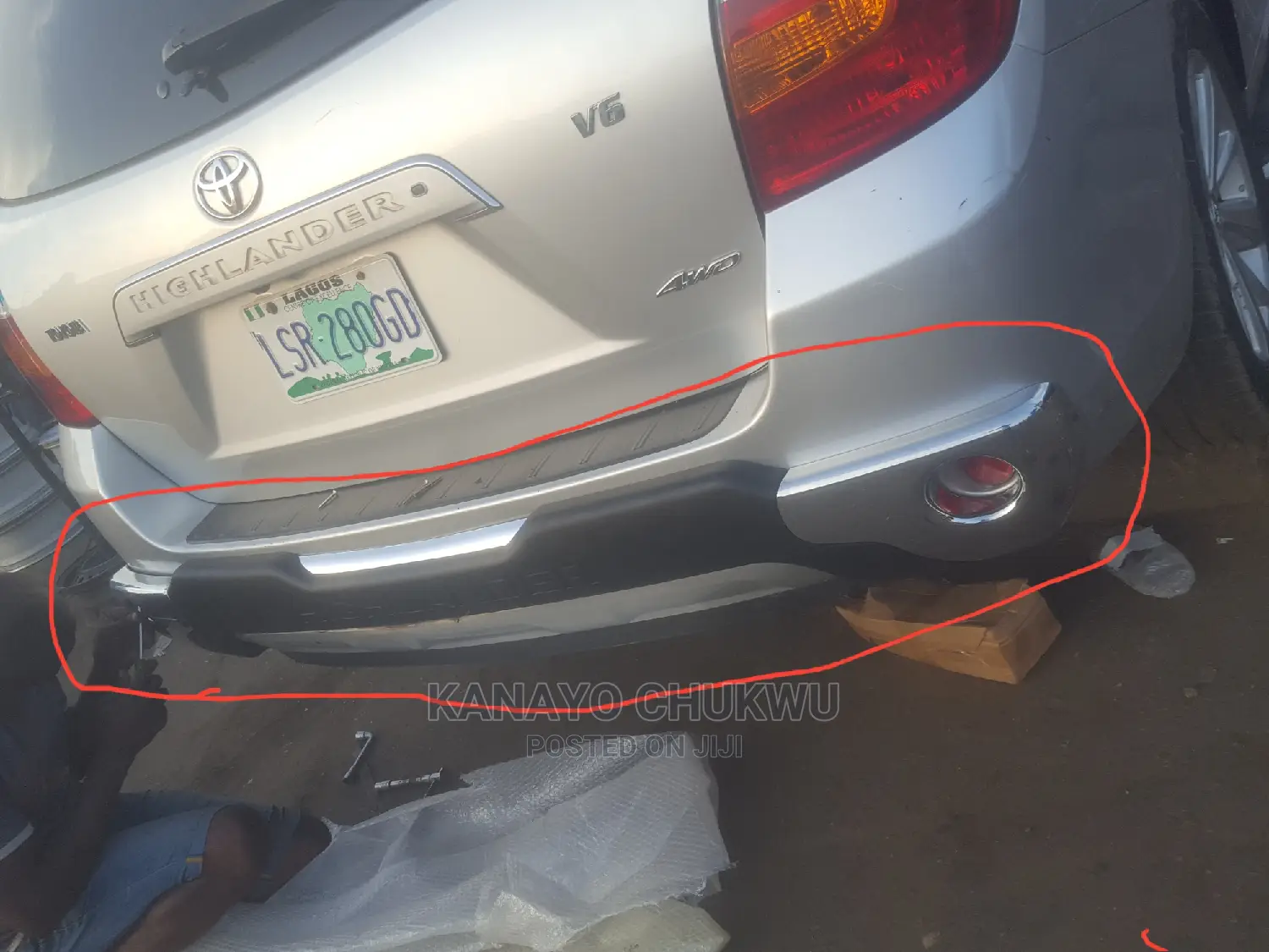 ABS Front and Back Highlander 08
