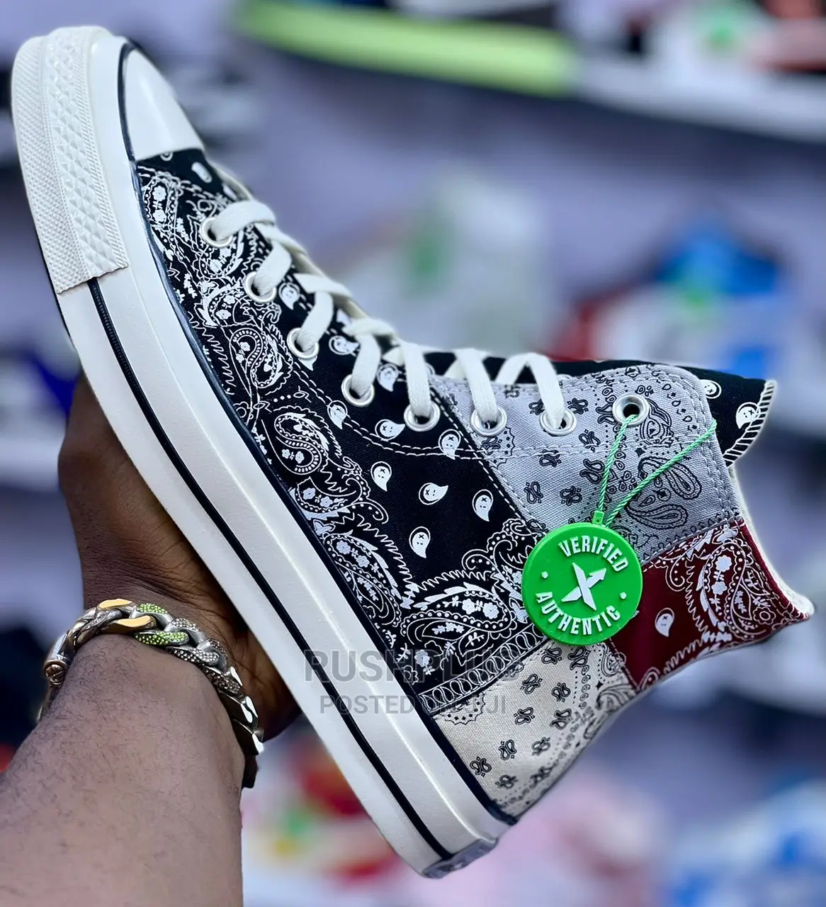 Offspring X Converse Chuck 70 ‘ Paisley Aztec Patchwork ’*