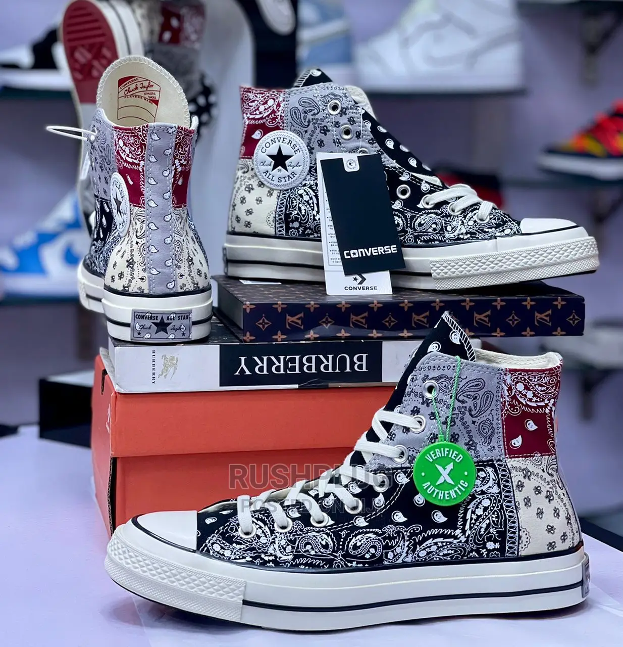Offspring X Converse Chuck 70 ‘ Paisley Aztec Patchwork ’*