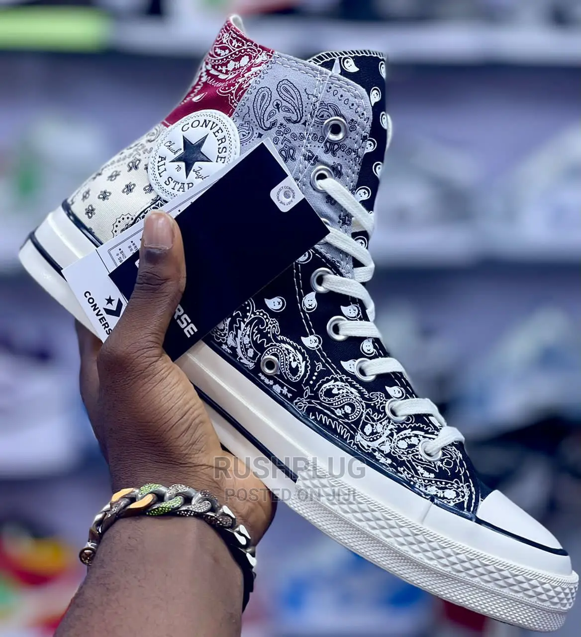Offspring X Converse Chuck 70 ‘ Paisley Aztec Patchwork ’*