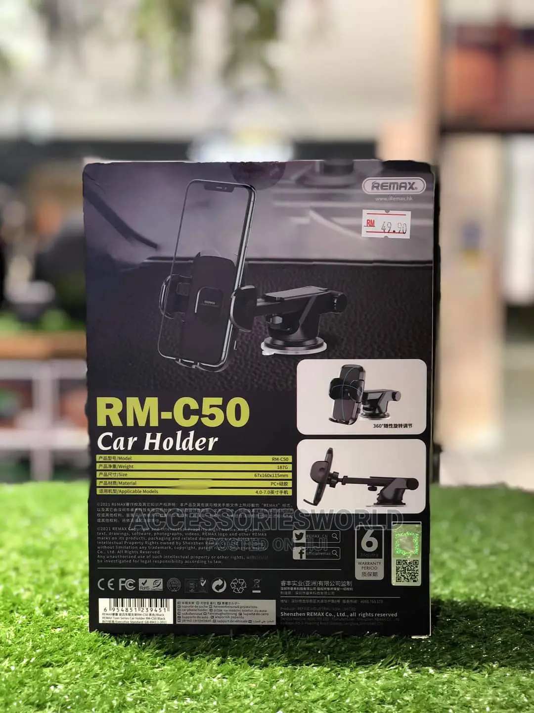 REMAX Model: RM-C50
Tuxn Series
Telescopic Car Holder