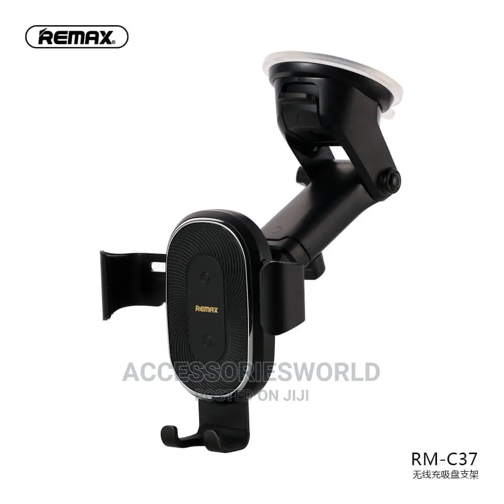 Remax RM-C37 Car Phone Holder With Wireless Charging