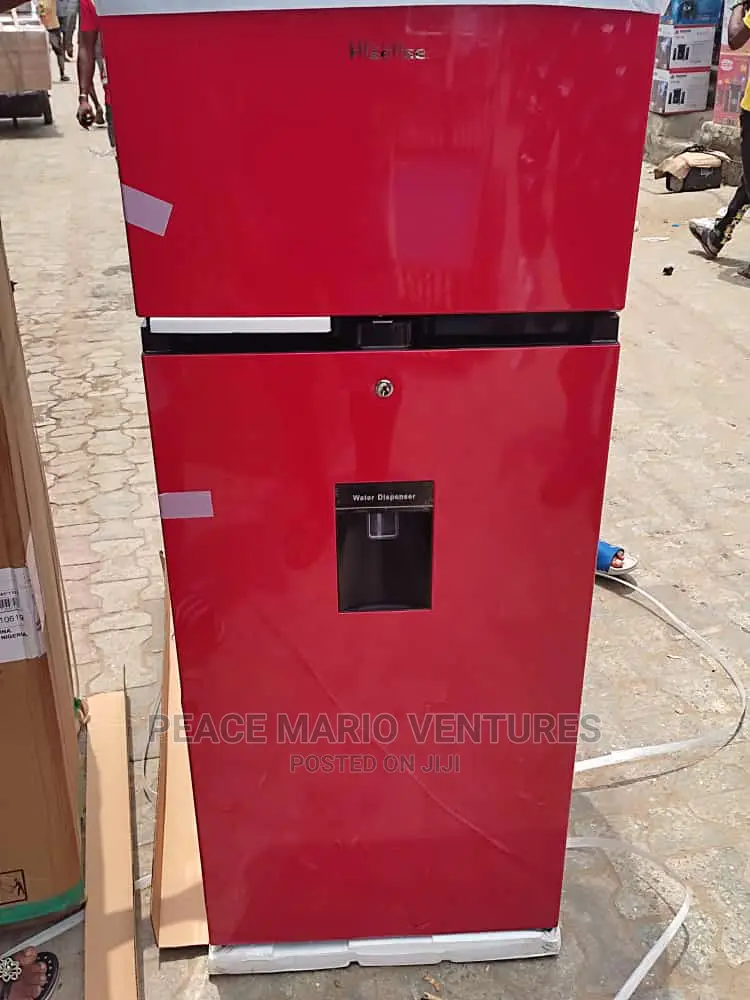 Hisense Double Door Refrigerator With Dispenser.