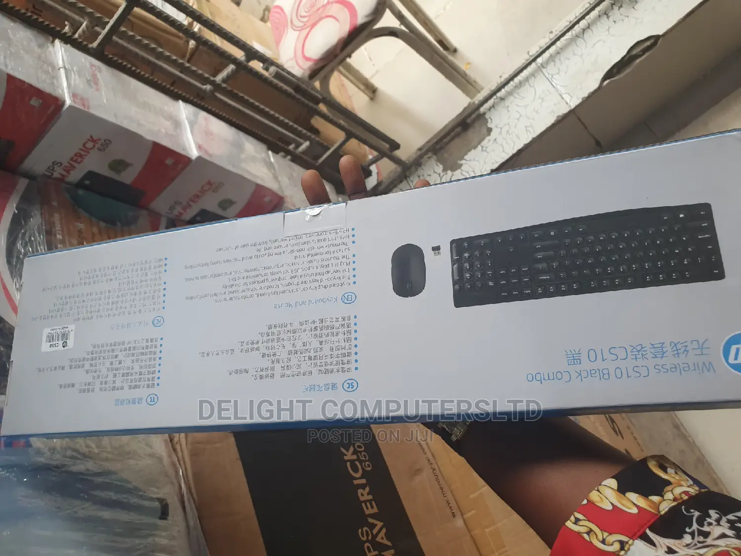 Hp Wireless Cs10 Keyboard Mouse Black Combo