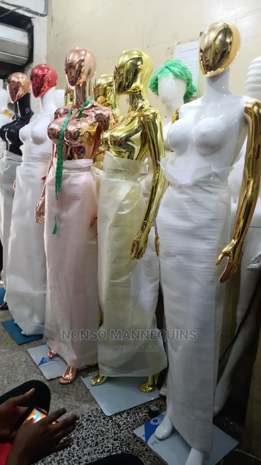 All Types of Chrome Female Display MANNEQUINS