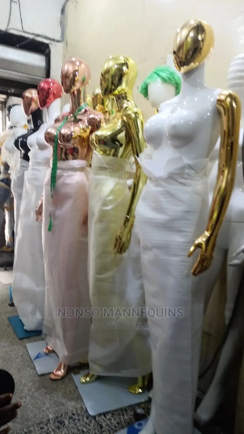 All Types of Chrome Female Display MANNEQUINS