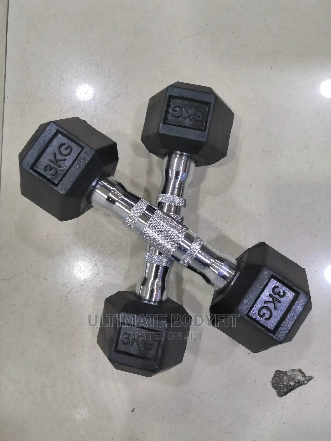 Brand New 3kg Hex Dumbbell