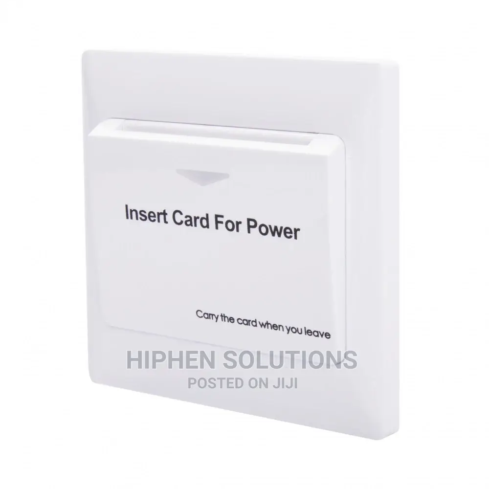 Energy Saver Hotel Power Key Cards System