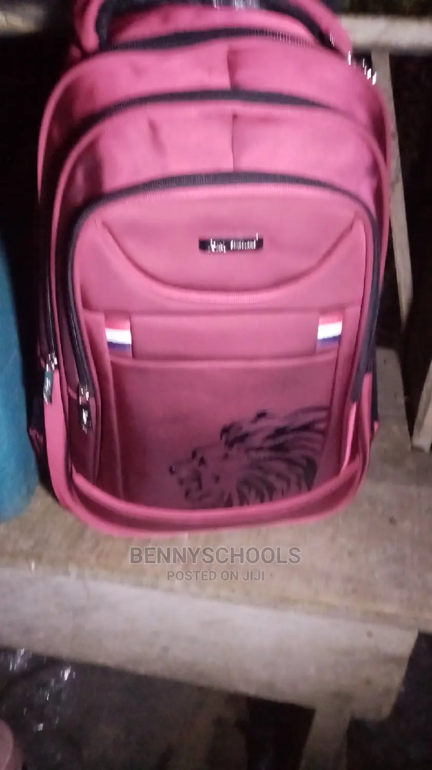 Tiger Head Backpack, Napsack or Laptop Bag