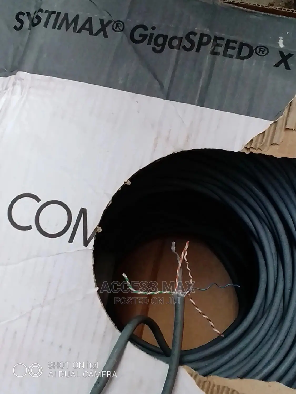 (Systimax) Cat6a Indoor Cable Copper By 305 M (Available)