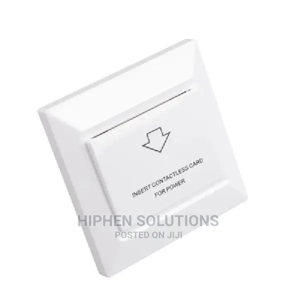 Hotel Energy Saving System RFID Key Card Wall Switch