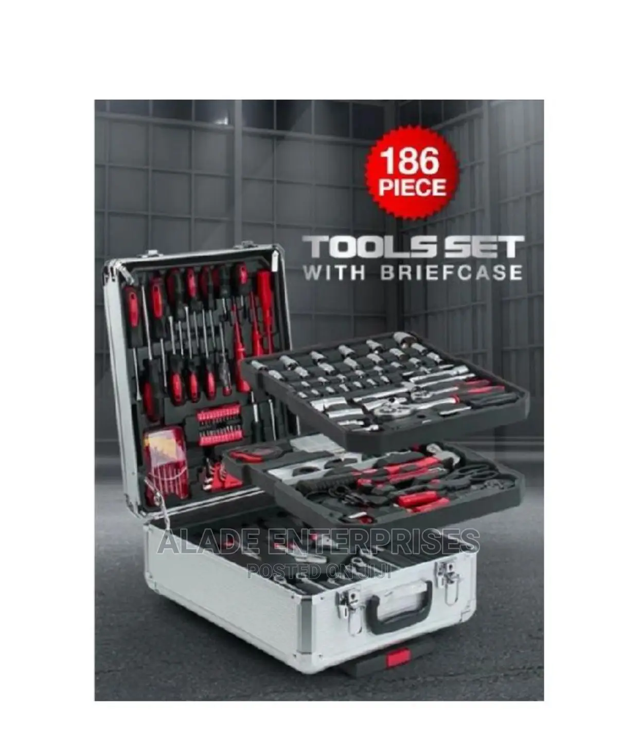 Complete Set Of Tools Of 186 Pcs