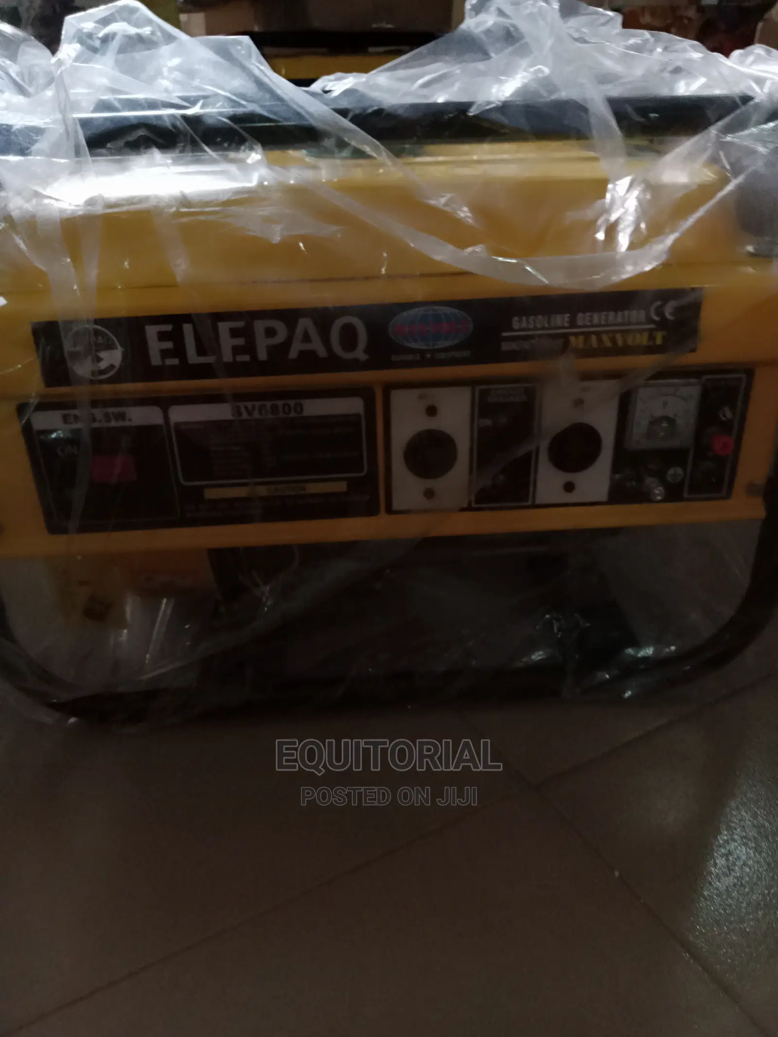 Elepaq 3.5kva Sv6800 With 2 Pole Single Phase