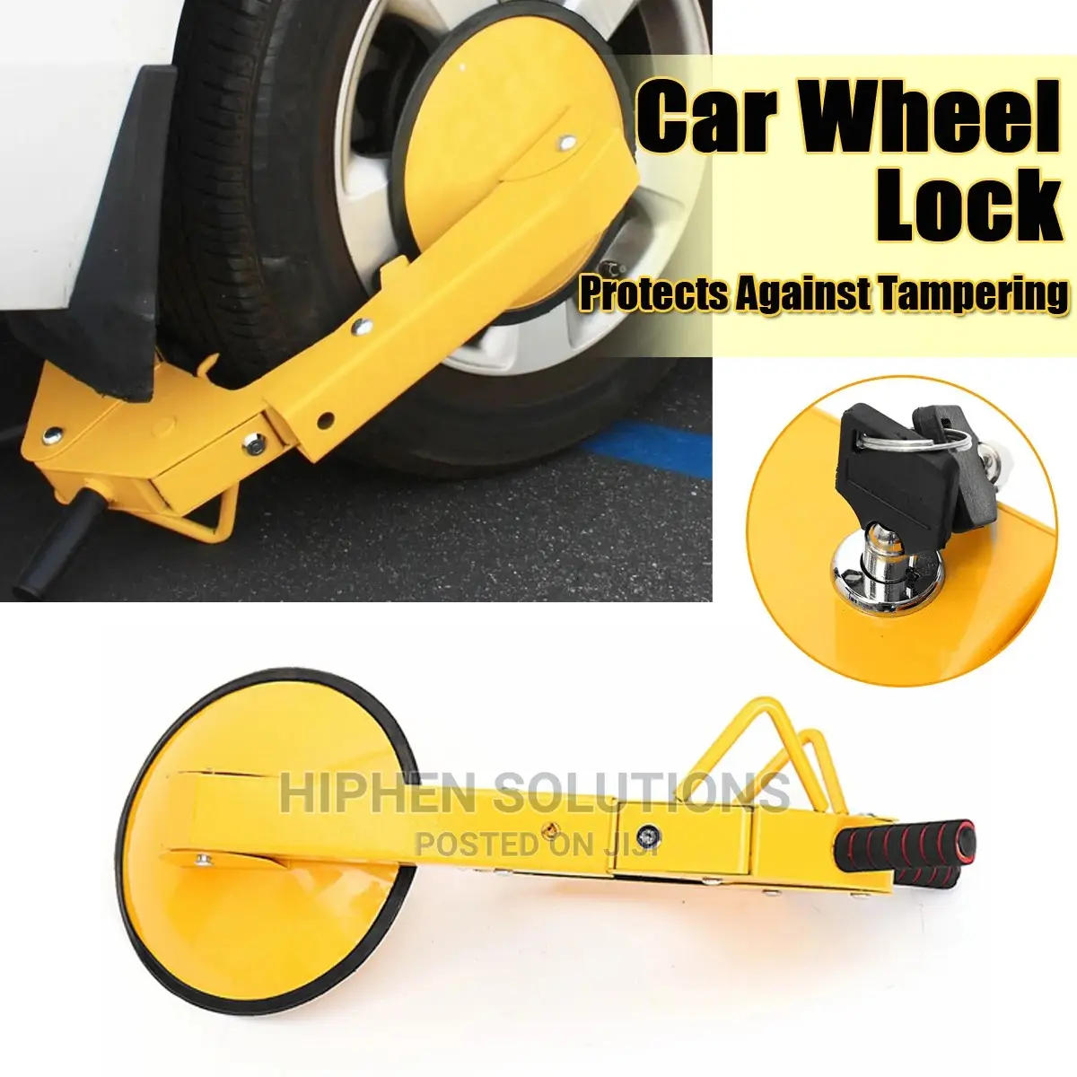 Adjustable Wheel Lock