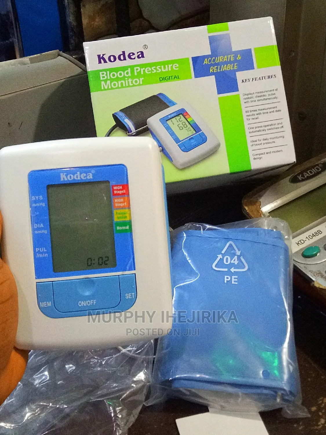 Durable Digital Blood Pressure Monitor ( BP Checker )
