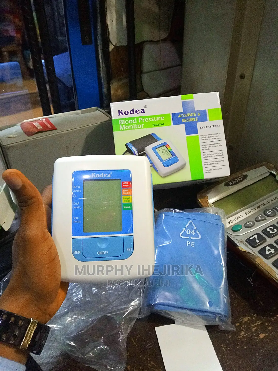 Durable Digital Blood Pressure Monitor ( BP Checker )