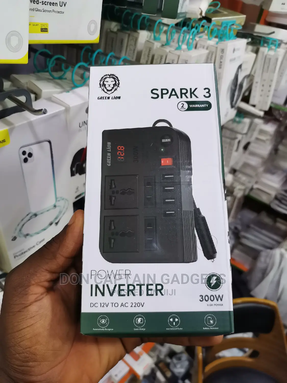 300W Spark 3 Power Car Inverter