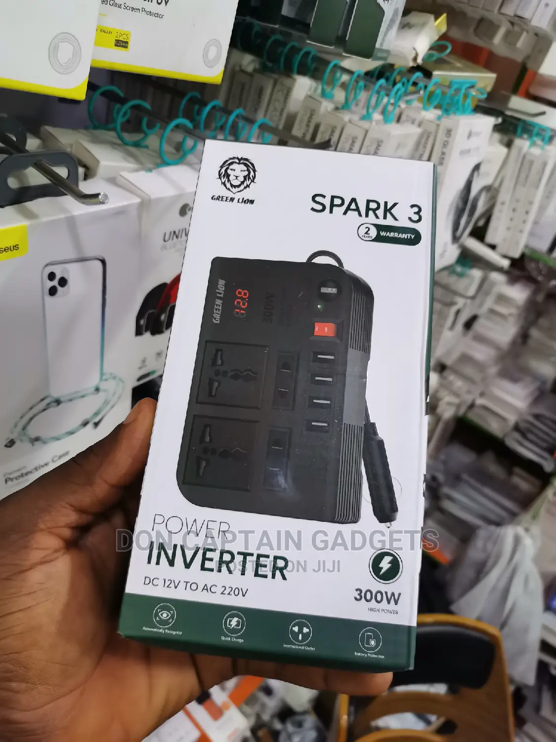 300W Spark 3 Power Car Inverter