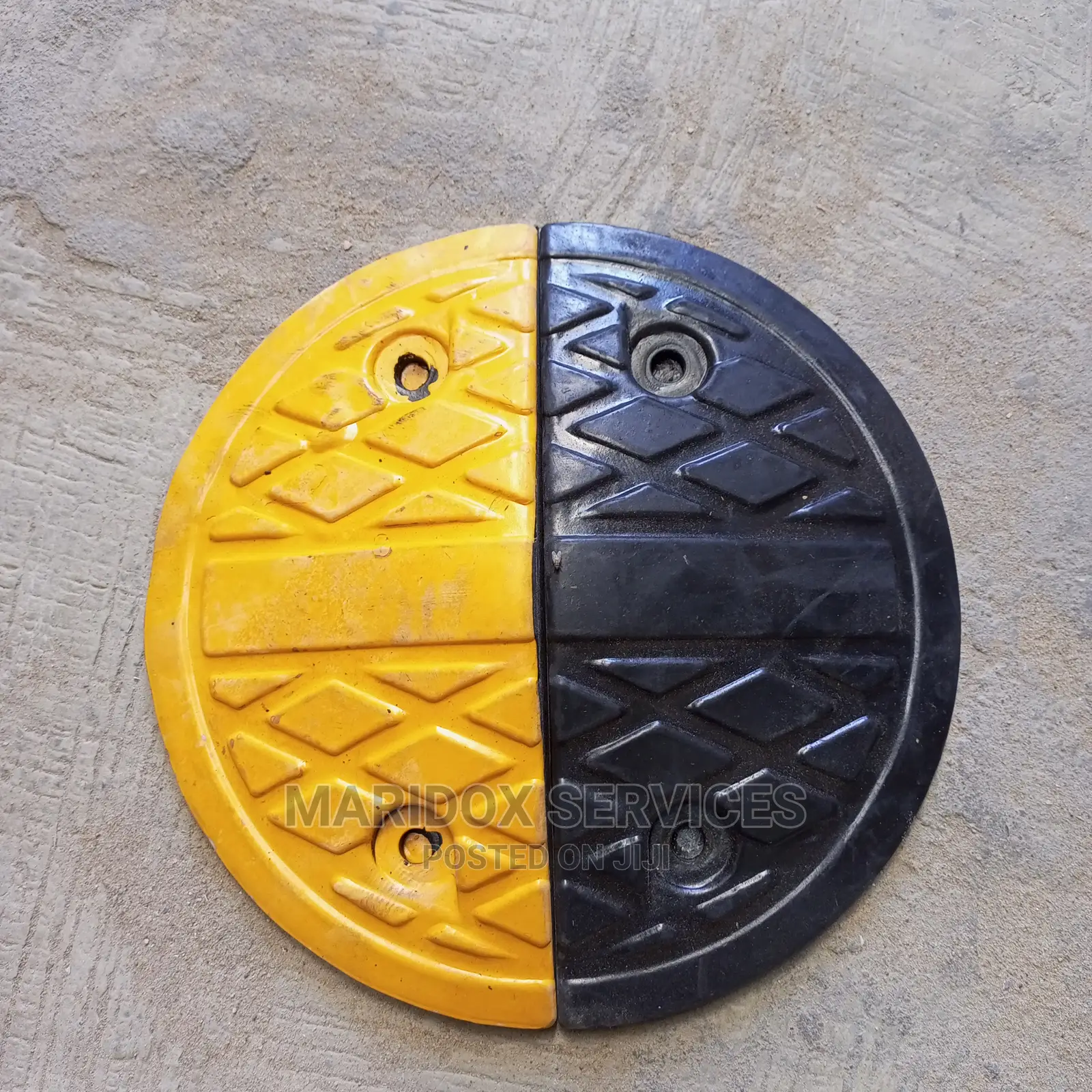 Speed Breaker Or Rubber Bump