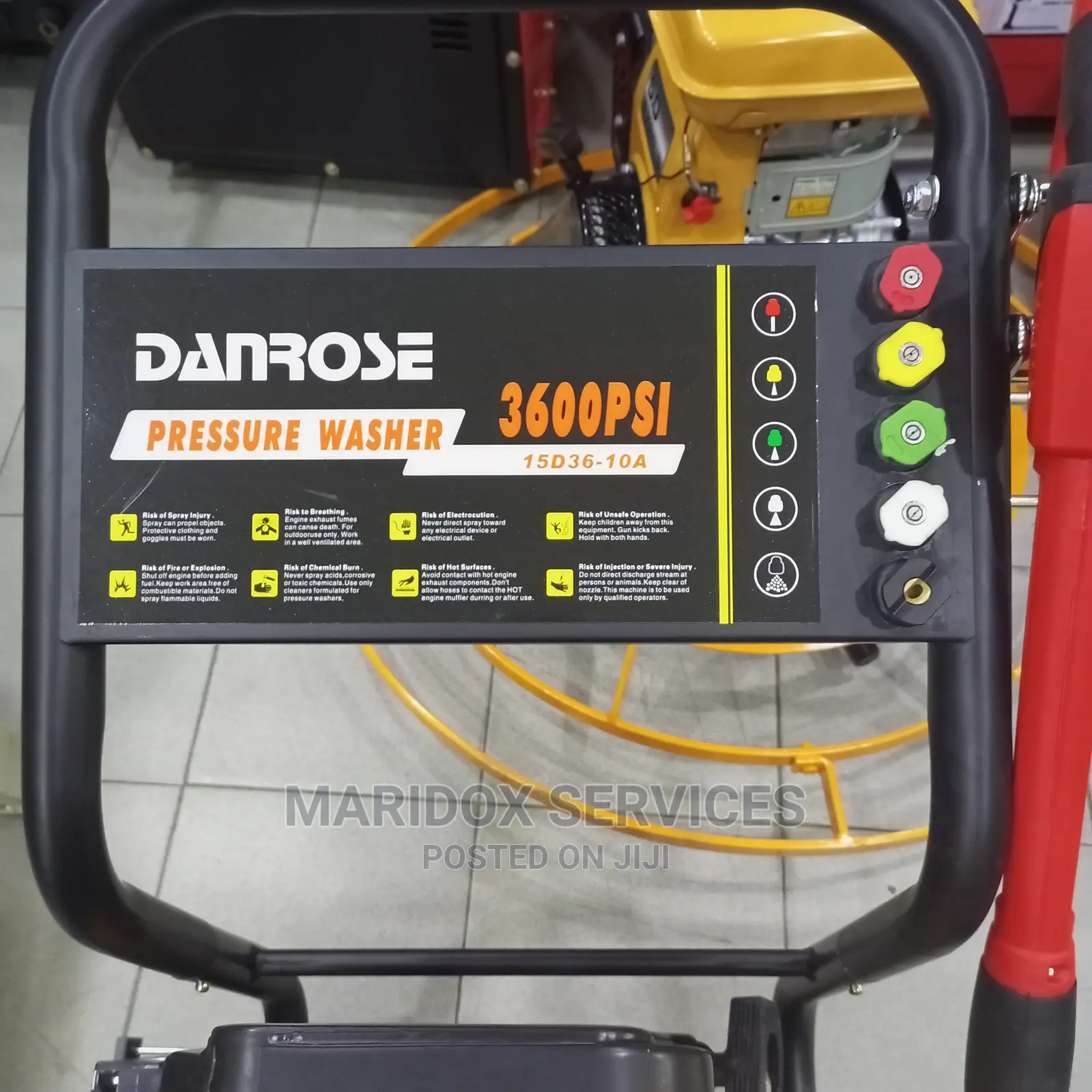 Danrose Diesel Watching Machine 3600psi