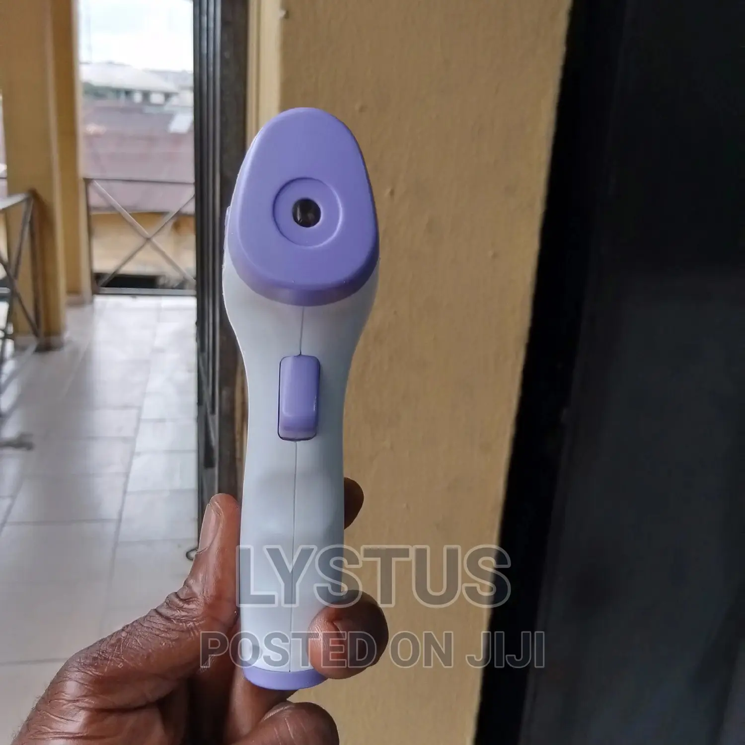 IR Infrared Thermometer Measures Body Temperature