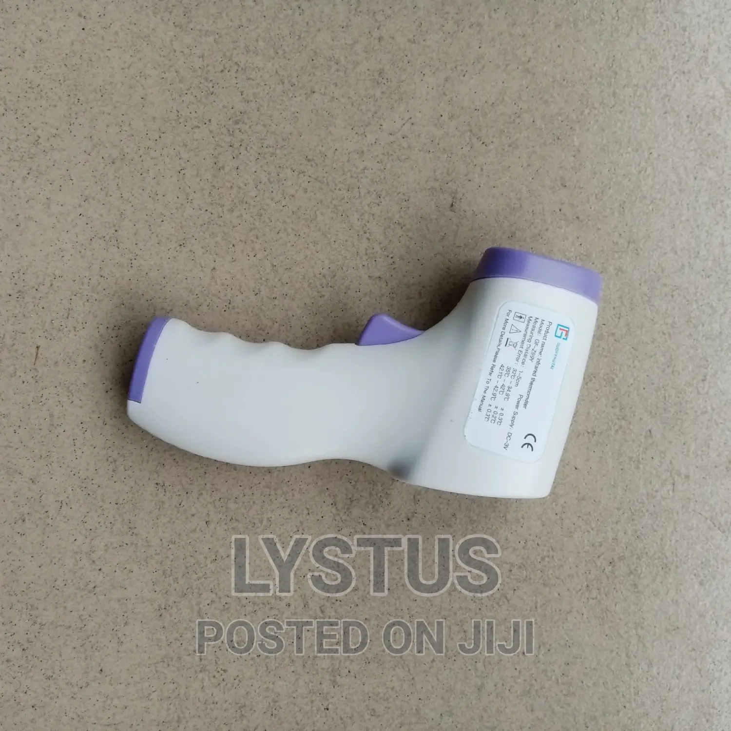 IR Infrared Thermometer Measures Body Temperature