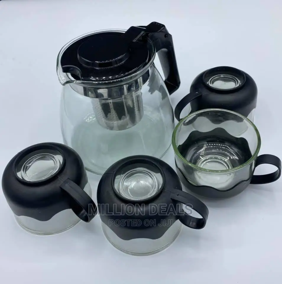 5-in-1 Tea Pot With Cups Infusion