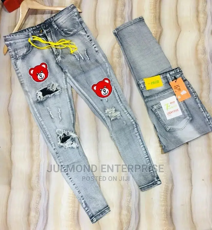 Men's Fitted Fashion Jeans