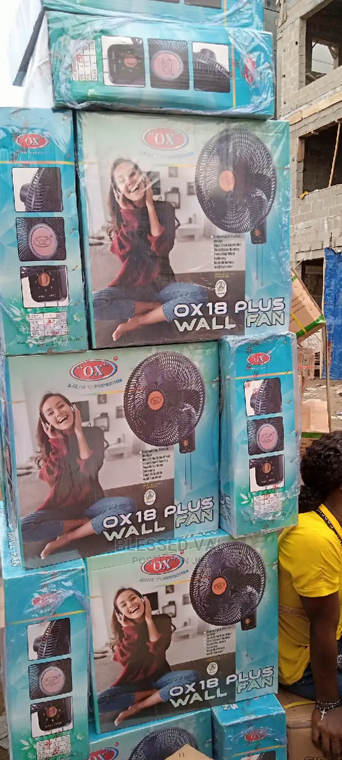 OX PLUS Wall Fan 18 Inches