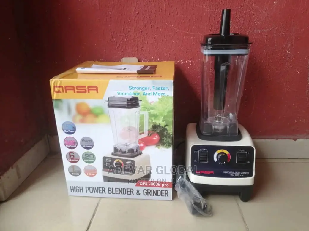 Qasa Commercial Blender 1500w QBL8008 PRO HEAVY DUTY Grinder