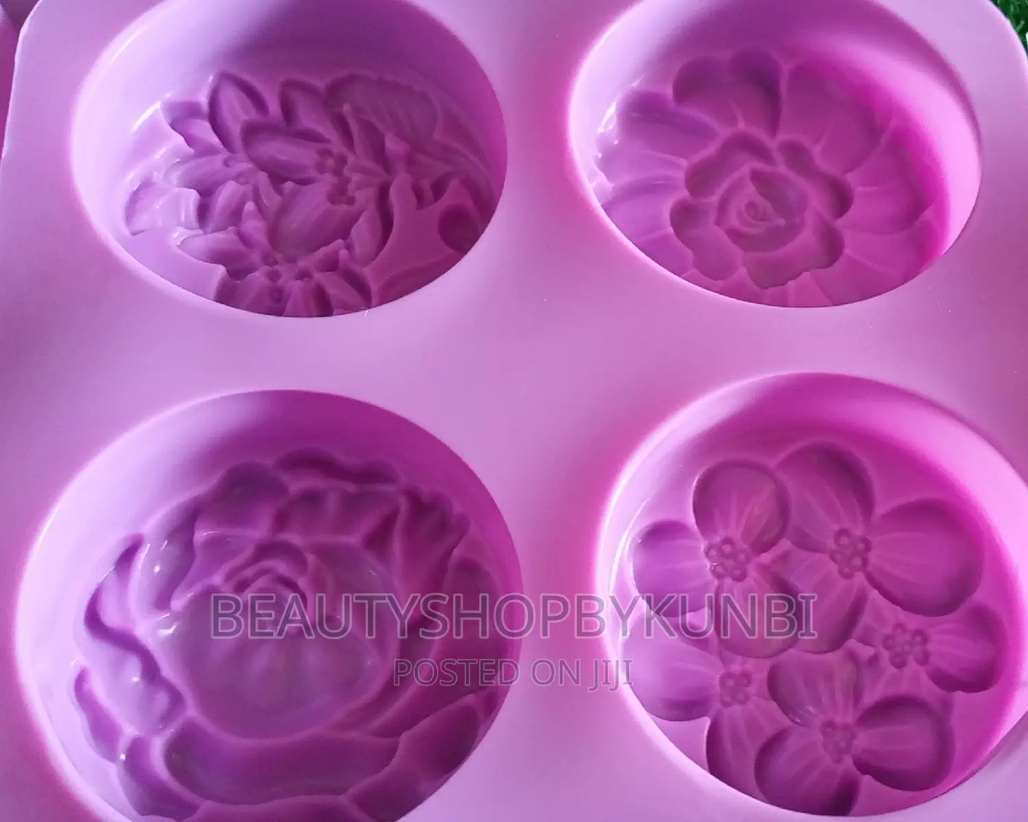 Flower Engraved Mold(4 Cavities)