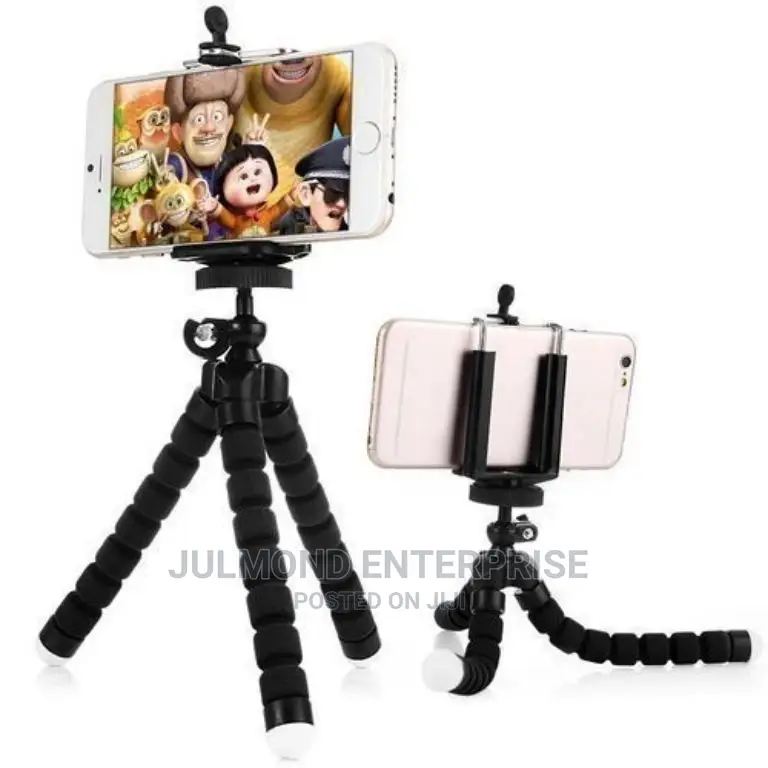 Flexible Portable Tripod Phone Holder Stand