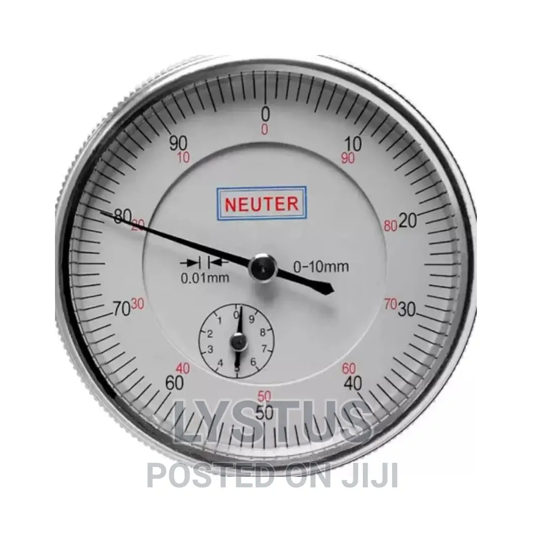 0.01mm Neuter Accuracy Dial Test Indicator Gauge. 0-10mm