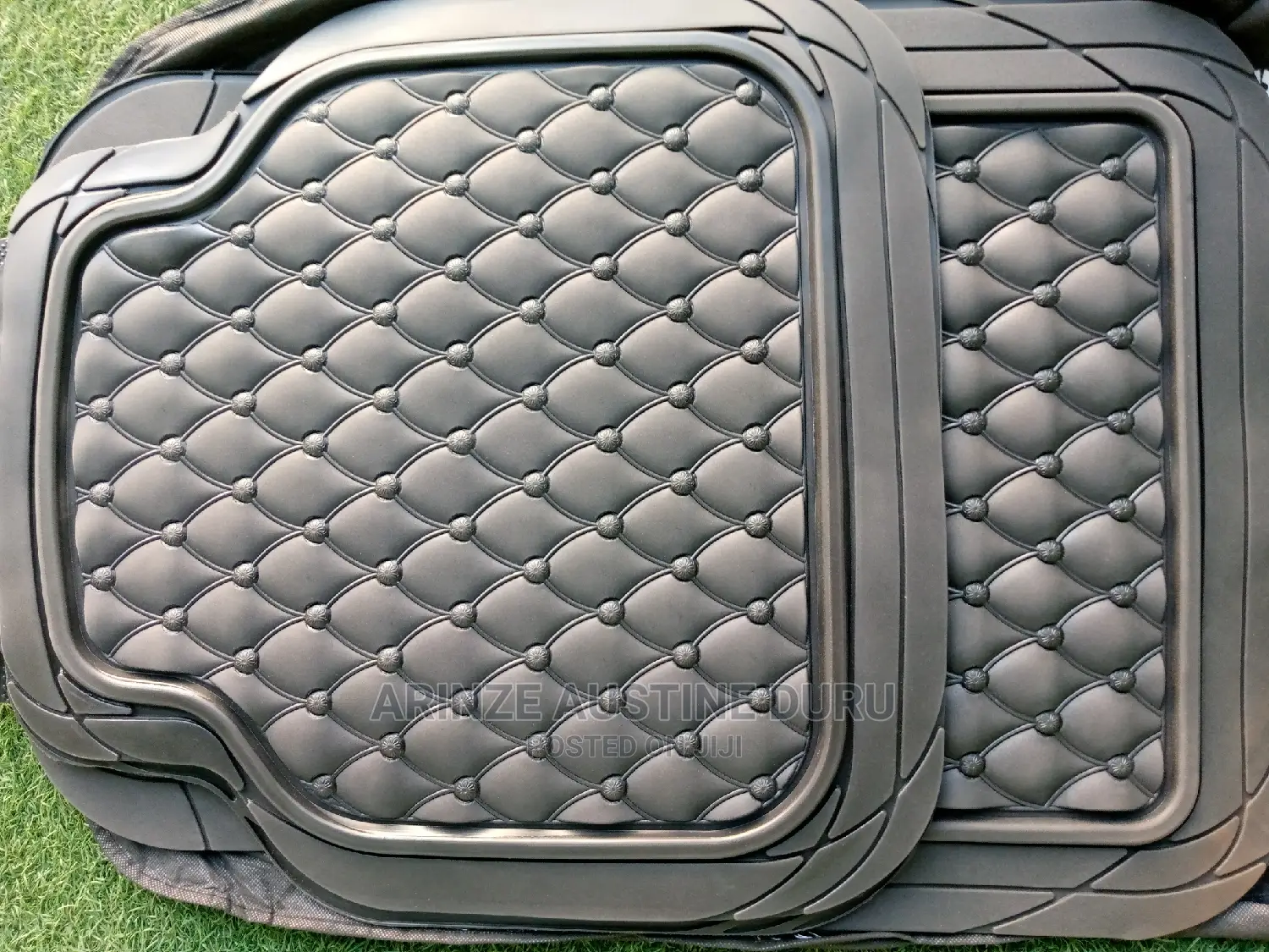 Toyota Floor Mat Black and Red