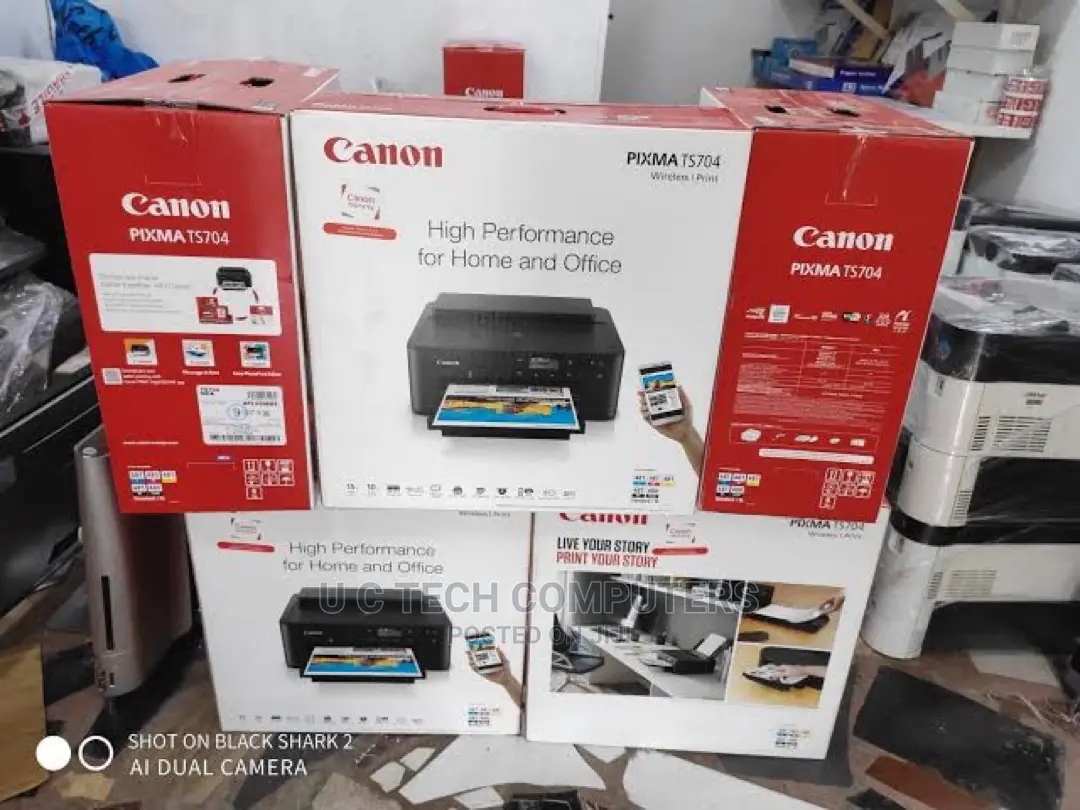 Canon Pixma 704 Id Card Printer