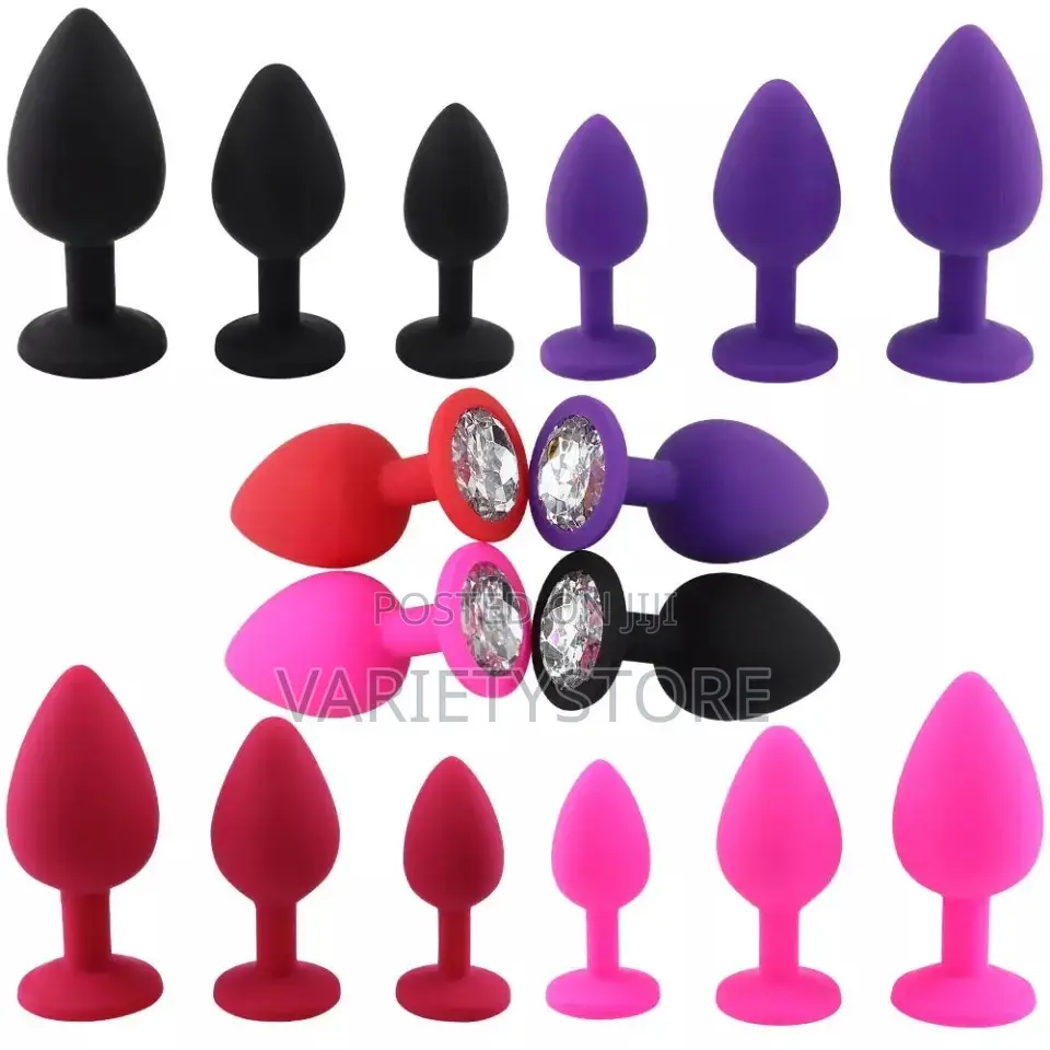 Silicone Butt/Anal Plugs Unisex Adult Toys for Anal Trainer
