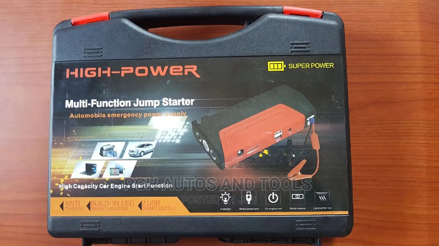 Car Battery Jumpstarter 99000mah Capacity