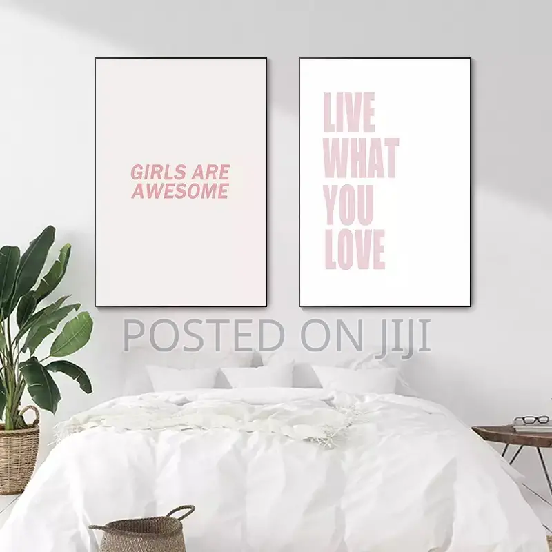 Nordic Motivational Quotes Wall Art
