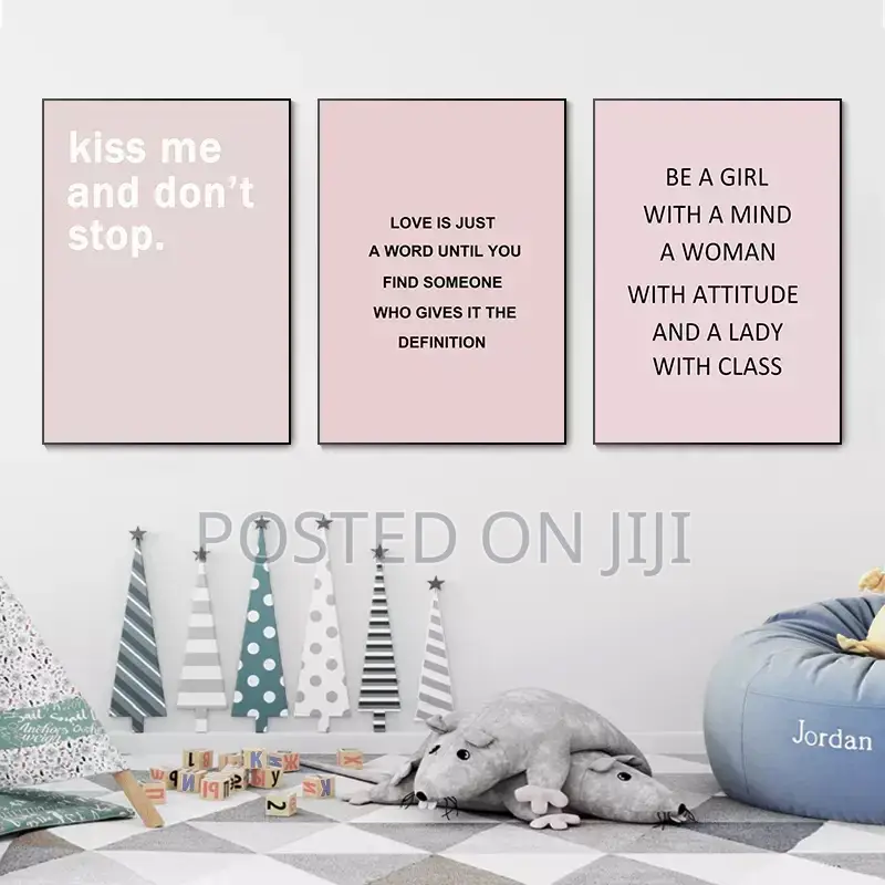 Nordic Motivational Quotes Wall Art