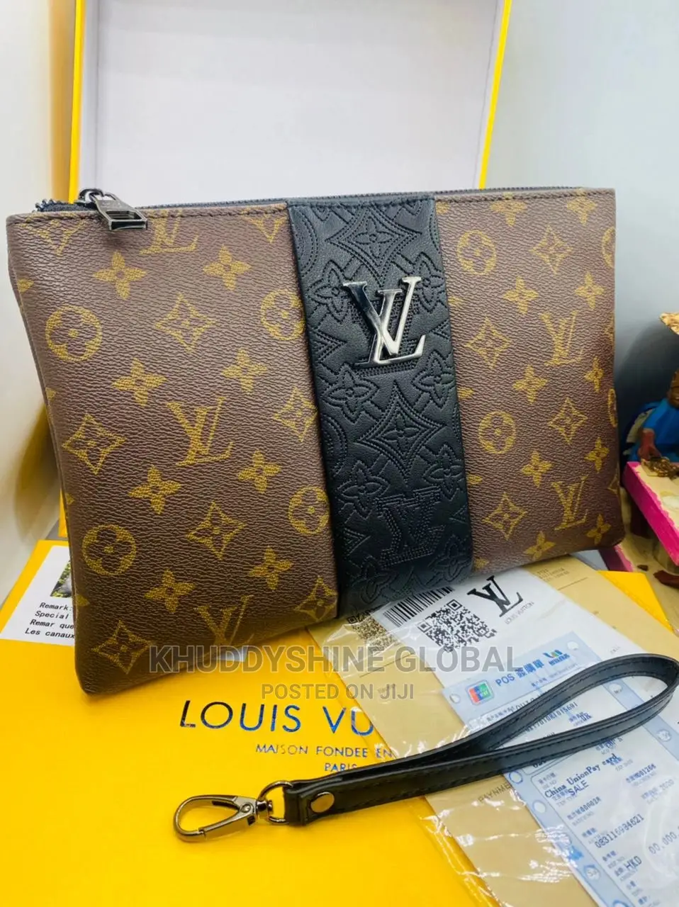 Louis Vuitton and Gucci Clutch Bags