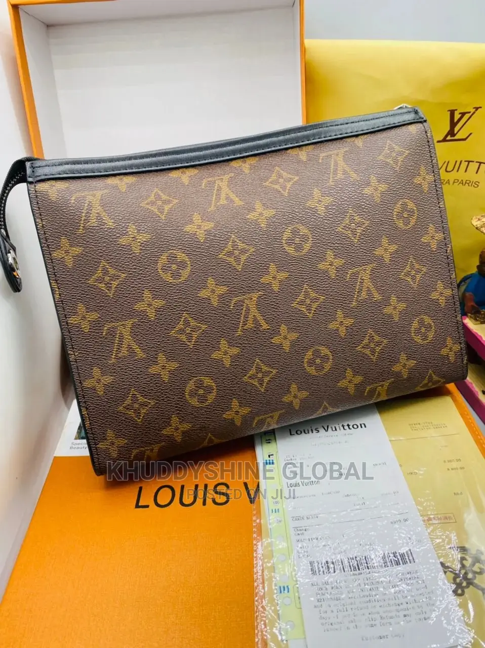 Louis Vuitton and Gucci Clutch Bags