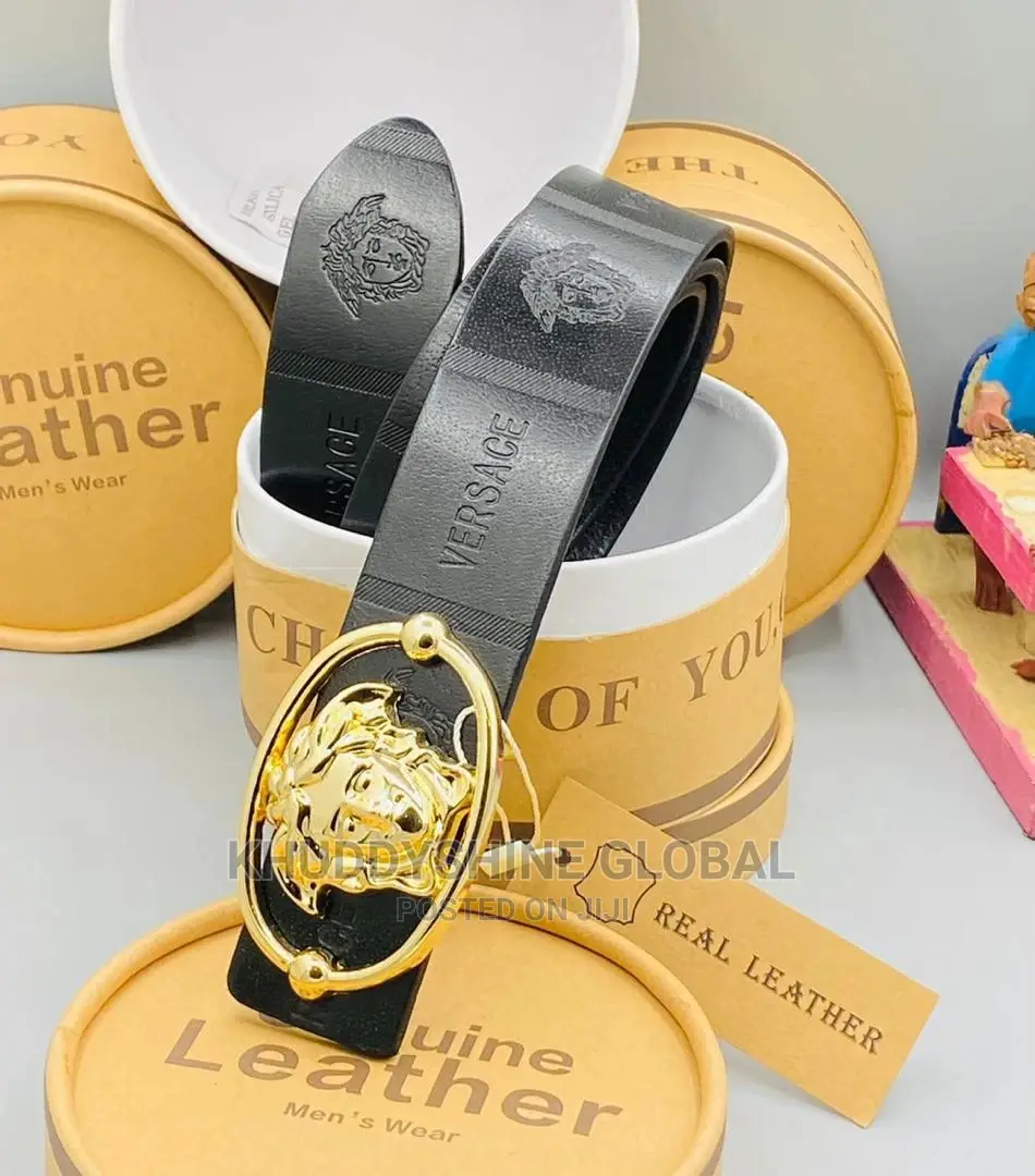Original New Arrival Versace Men Belts
