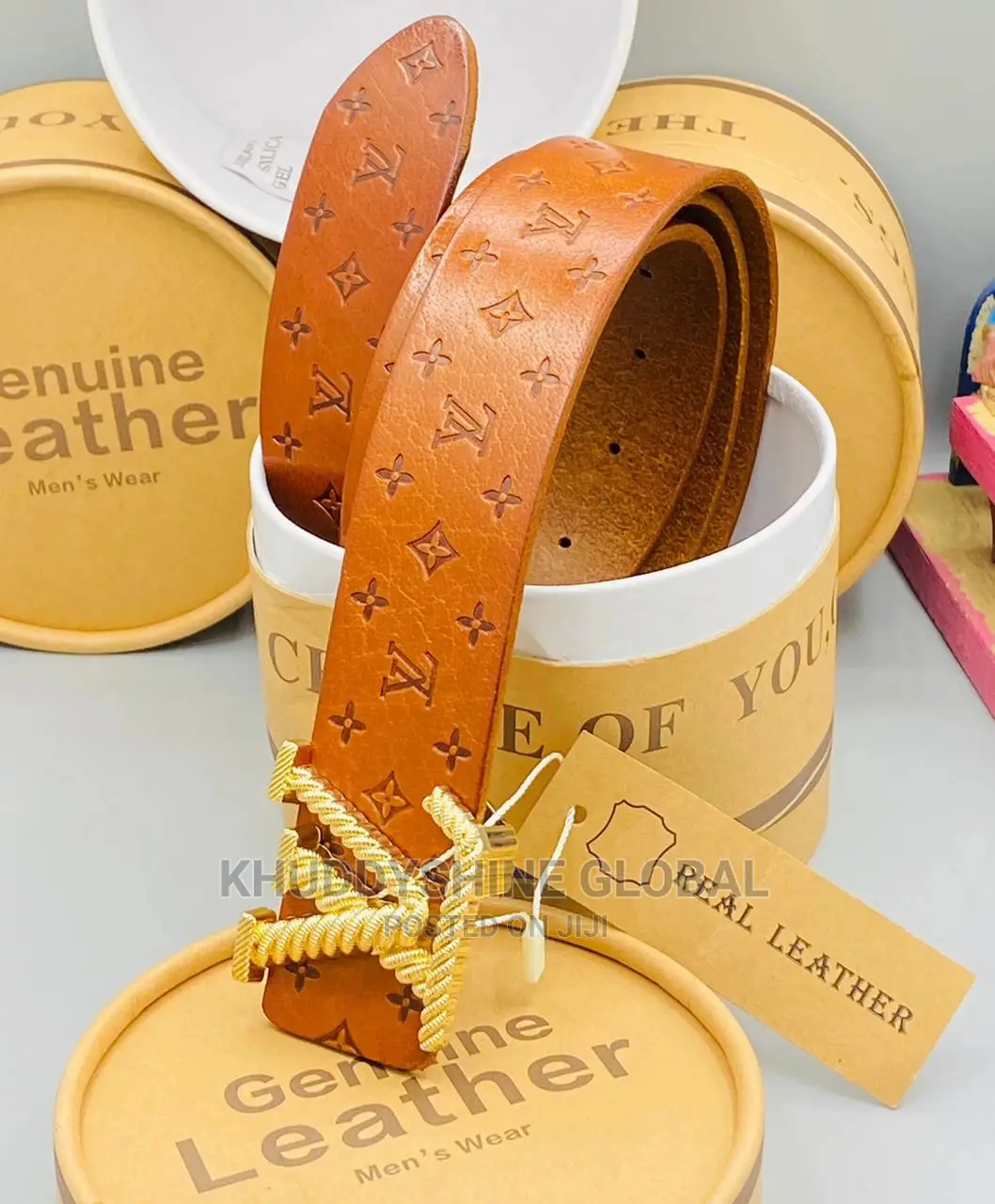 Original Authentic Louis Vuitton Mens Belts