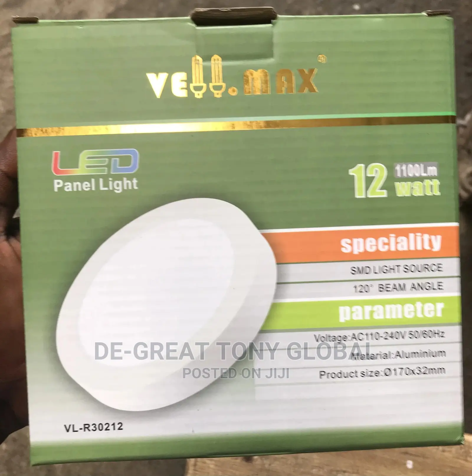 Led Panel Light 12watts