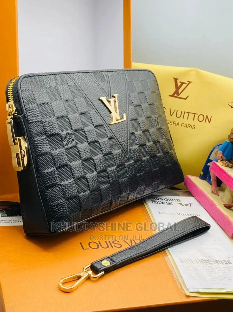 Luxury Brand Louis Vuitton Clutch Bag