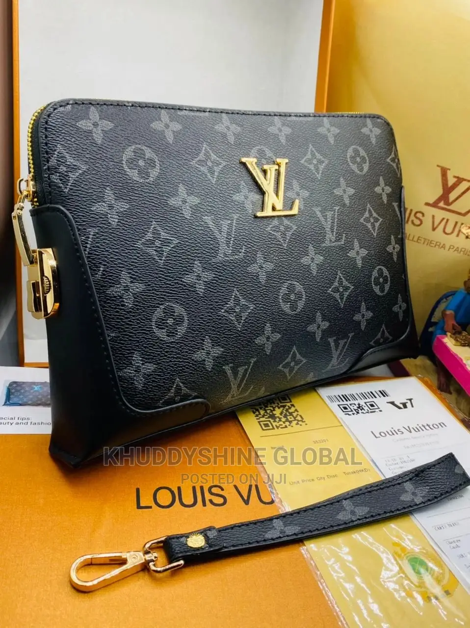 Luxury Brand Louis Vuitton Clutch Bag