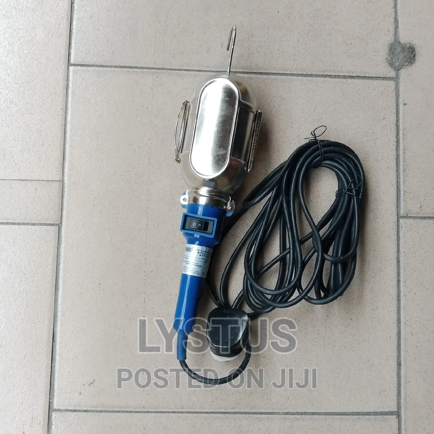 Draper Inspection Lamp, Made in USA. 230V