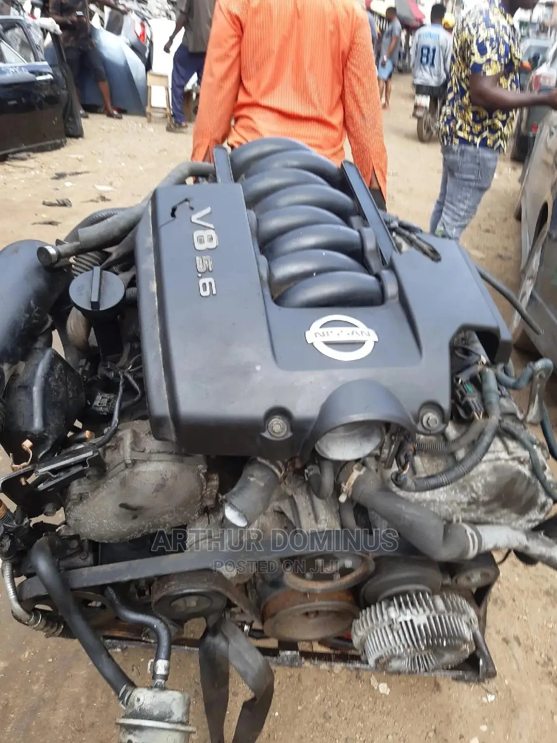 Japan Engine Nissan V8 5.6l Qx56 Armada Titan Qx80 Nv3500