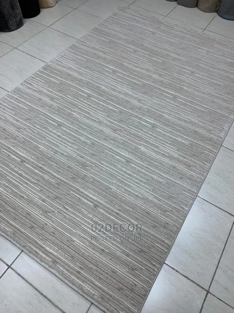 Stripe Lines Grey Designs Center Rugs 5/7 and 7/10